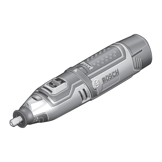 Bosch GRO 10,8 V-LI Professional Originalbetriebsanleitung