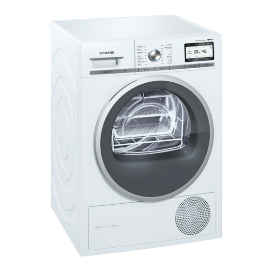 Siemens WT47Y7H3FG Gebrauchs- Und Aufstellanleitung