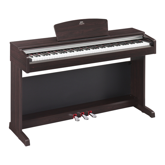 Yamaha ARIUS YDP-135 Bedienungsanleitung