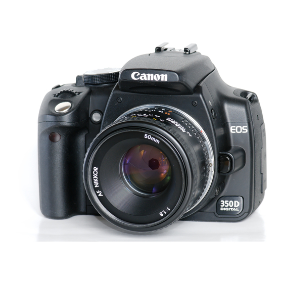 Canon EOS 350D digital Handbücher
