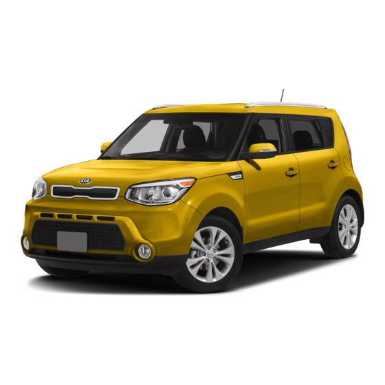 Kia SOUL 2015 Bedienungsanleitung