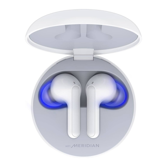 LG TONE Free FN6 Bianco Bedienungsanleitung