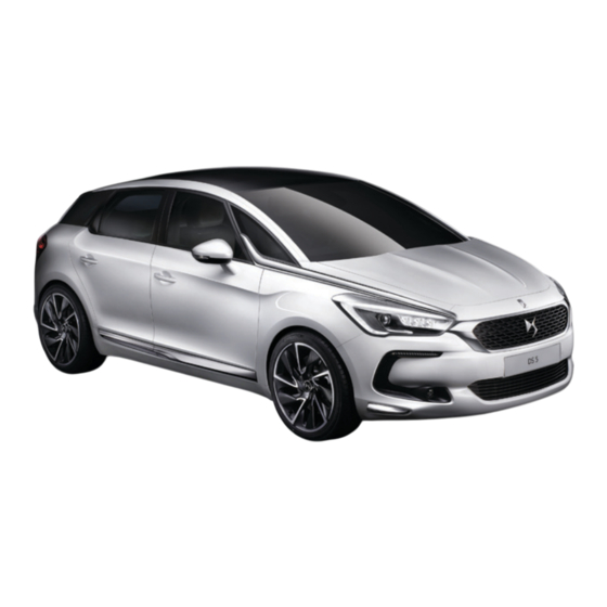 CITROËN DS 5 Betriebsanleitung