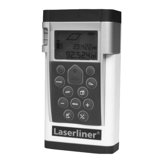 LaserLiner LaserRange-Master 60 Bedienungsanleitung