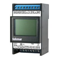 Tekmar 1880D85-GMR Serie Bedienungsanleitung