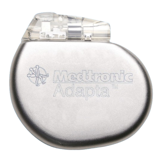 Medtronic ADAPTA Programmieranleitung