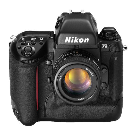 Nikon F5 Bedienungsanleitung