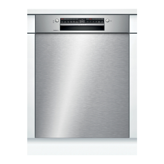 Bosch SMU6ZCS09E Gebrauchsanleitung