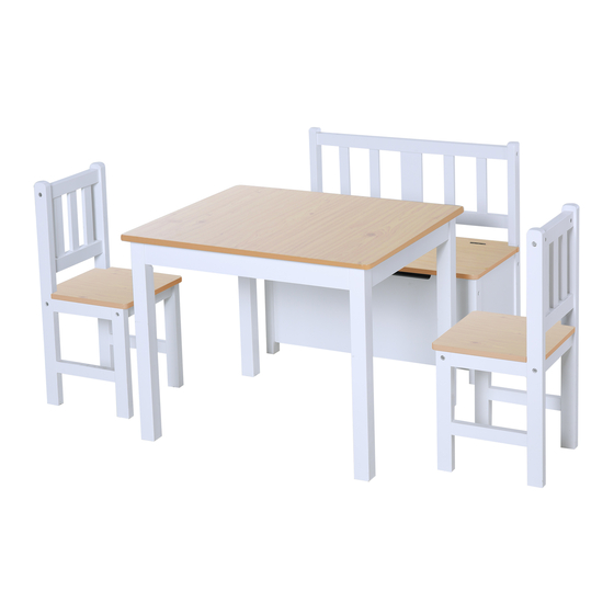 HOMCOM 312-001 Montageanleitung