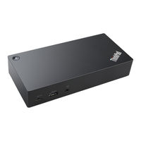 Lenovo ThinkPad USB-C Dock 40A9 Benutzerhandbuch