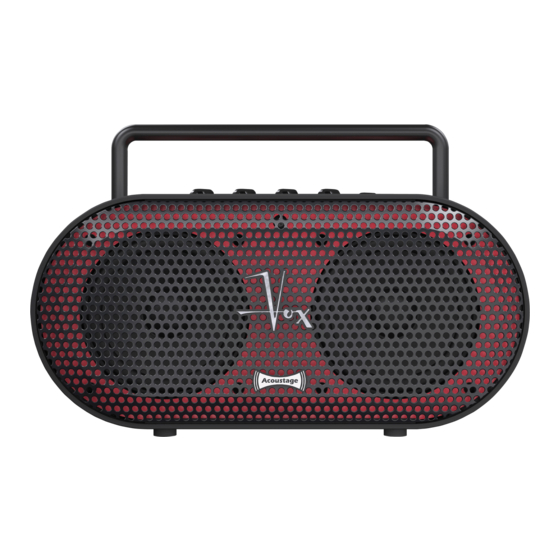 Vox SOUNDBOX mini Bedienungsanleitung