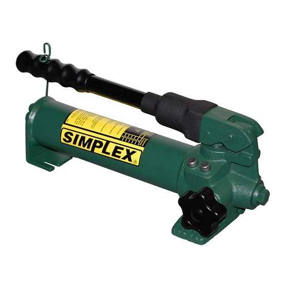 Simplex P20 Anleitungsblatt
