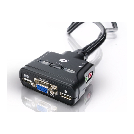 Conceptronic CKVM2UM Schnellinstallationsanleitung