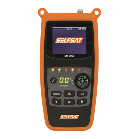 SELFSAT SM 8000 Bedienungsanleitung