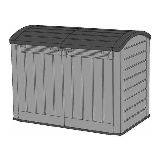Keter STORE-IT-OUT ULTRA Gebrauchsanleitung