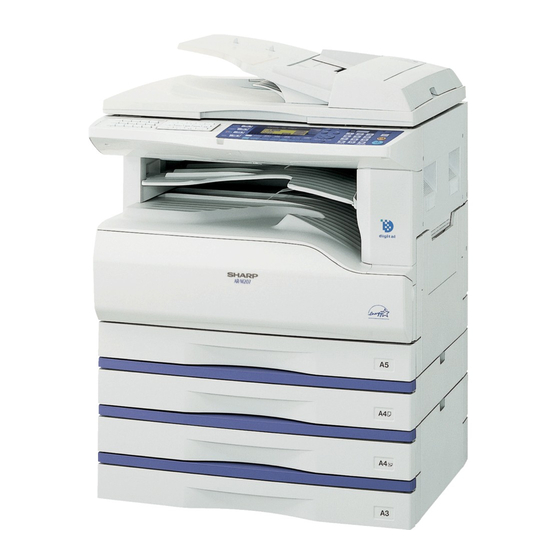 Sharp AR-P350 Bedienungsanleitung