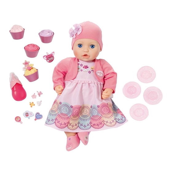 Zapf Creation Baby Annabell Bedienungsanleitung