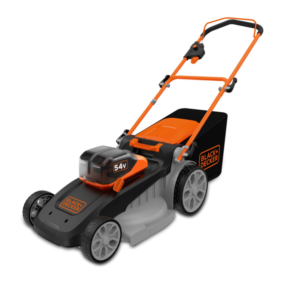 Black+Decker CLM5448PC Übersetzung Der Ursprünglichen Anweisungen