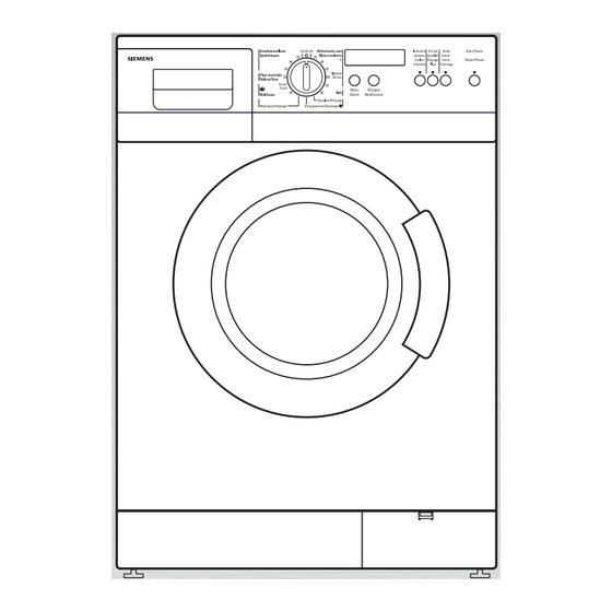 Siemens EXTRAKLASSE XLS 131 A Gebrauchs- Und Aufstellanleitung