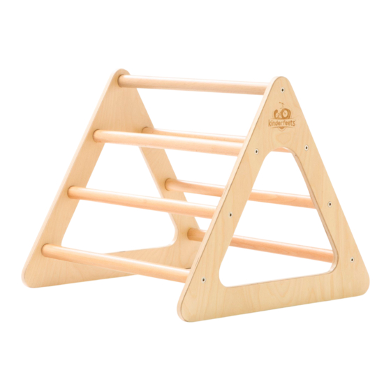 Kinderfeets Pikler Triangle SMALL Gebrauchsanleitung