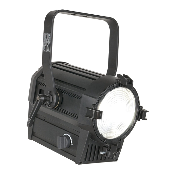 SHOWTEC Performer 1000 LED Handbuch