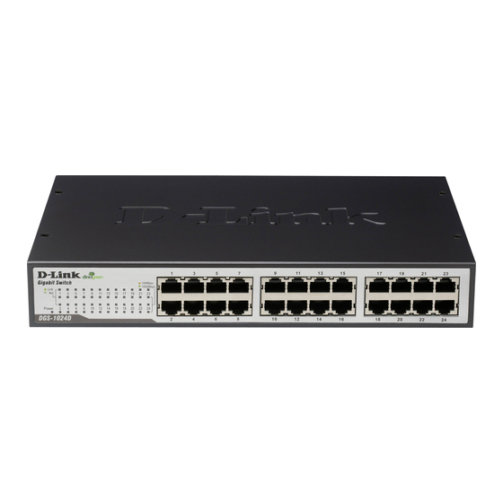 D-Link DGS-1024D Handbücher