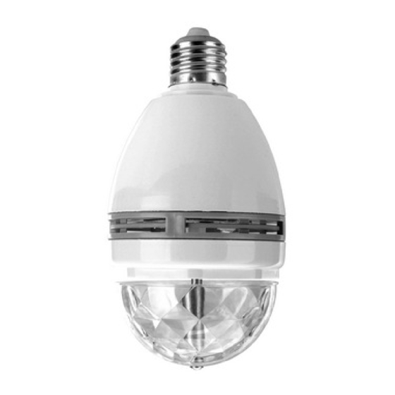 Showlite E27-10W Astroball LED Anleitung