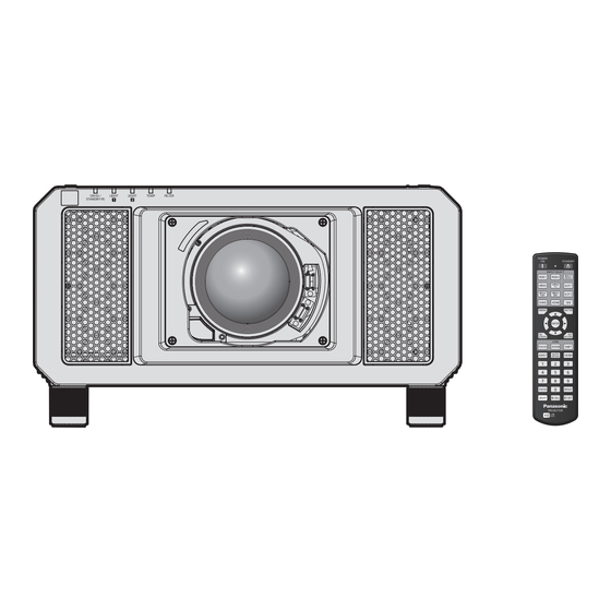 Panasonic PT-RS11 Bedienungsanleitung, Funktionsanleitung