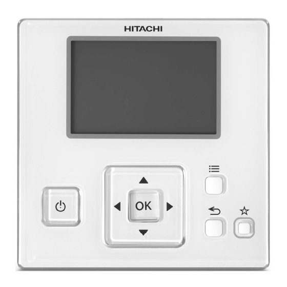 Hitachi PC-ARFH1E1 Installations- Und Betriebshandbuch