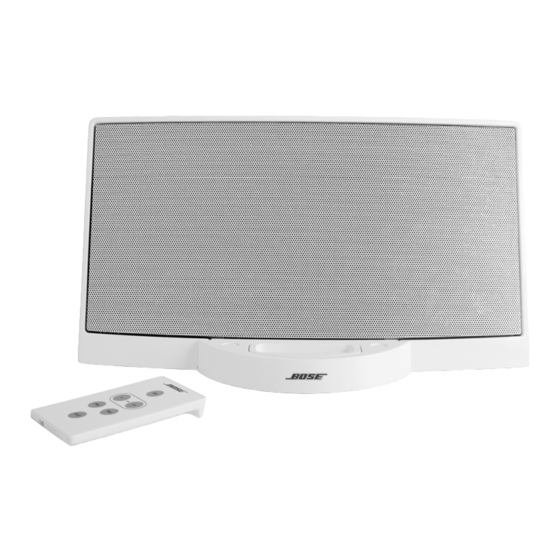 Bose SoundDock Digital Music System Bedienungsanleitung