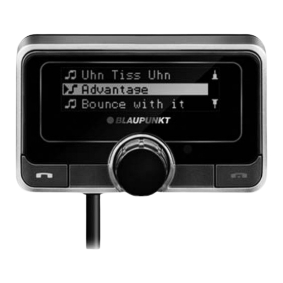 Blaupunkt 7 607 548 500 Montage