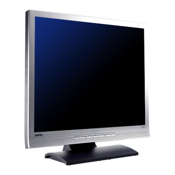 BenQ T721 Benutzerhandbuch