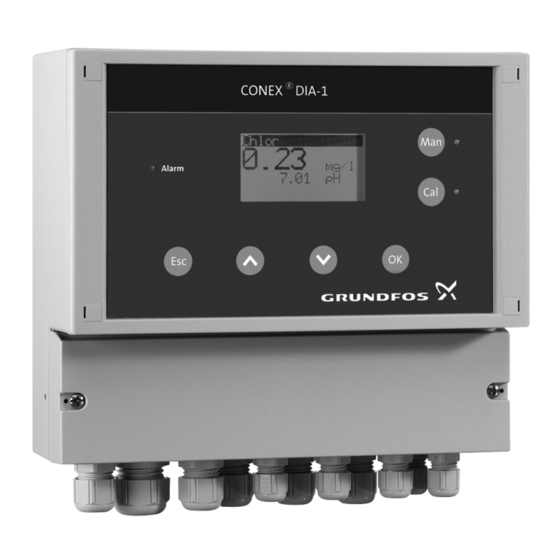 Grundfos Conex DIA-1 Montage- Und Betriebsanleitung