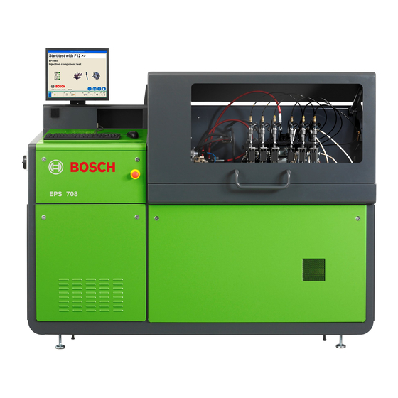 Bosch EPS 708 Instandsetzungsanleitung