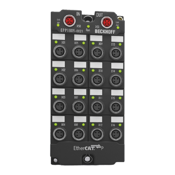 Beckhoff EPP9022-0060 Dokumentation