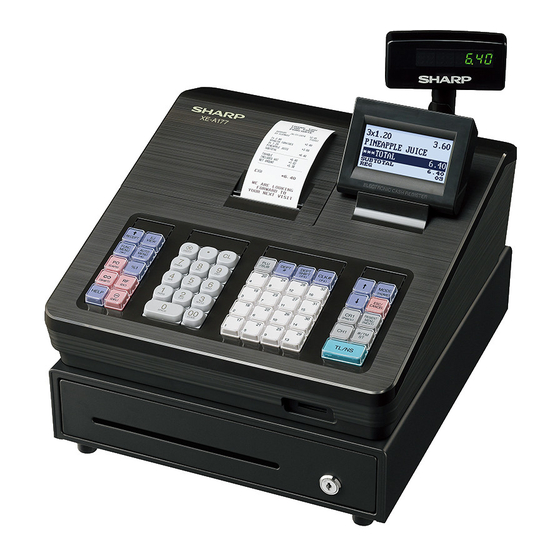 Sharp XE-A177 Kurzanleitung