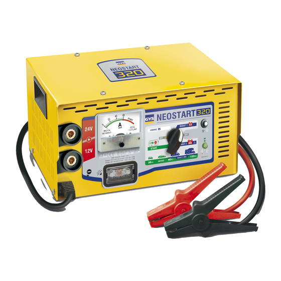 GYS NEOSTART 320 Bedienungsanleitung