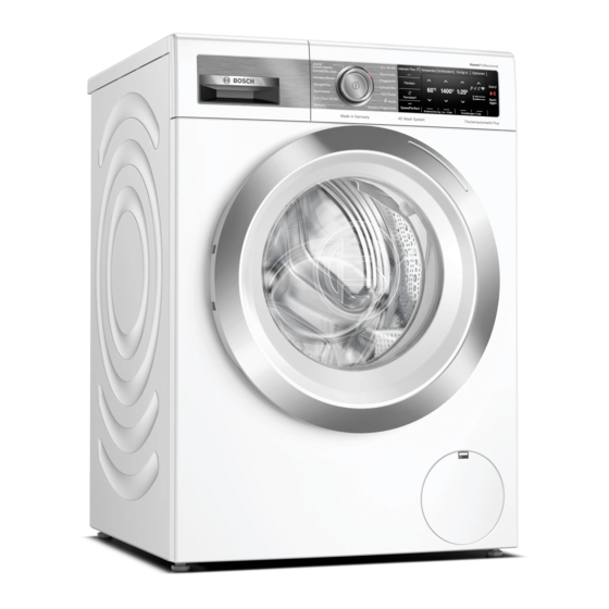 Bosch WAV28G93 Gebrauchs- Und Montageanleitung