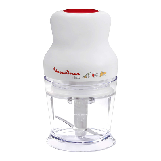 Moulinex ILLICO Anleitung