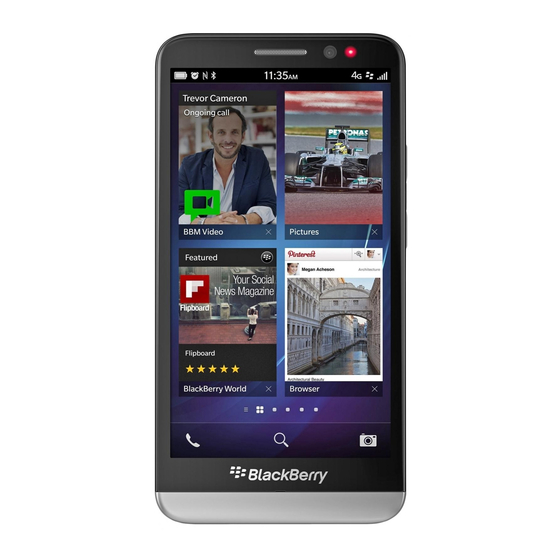 Blackberry Z30 Benutzerhandbuch