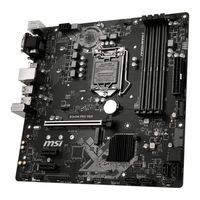 MSI B365M PRO-VDH Bedienungsanleitung