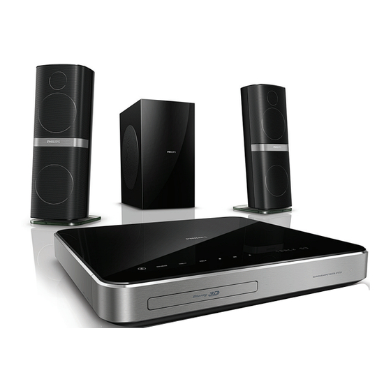 Philips SoundHub HTS7212 Bedienungsanleitung