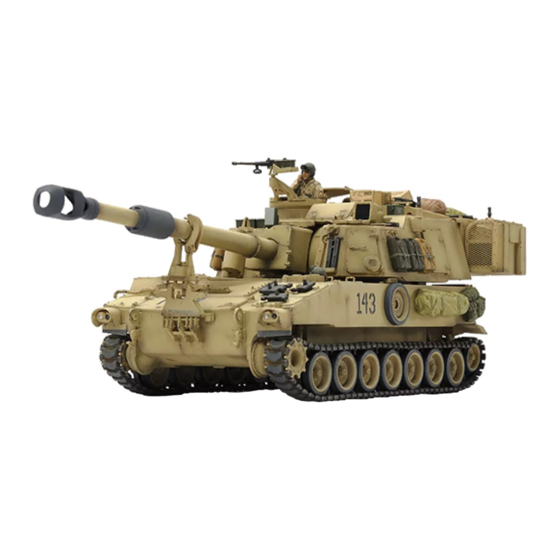 Italeri M109A6 Paladin Handbuch