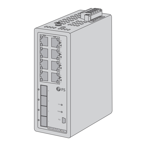 FS IES3100-8T4F-P Schnellstartanleitung