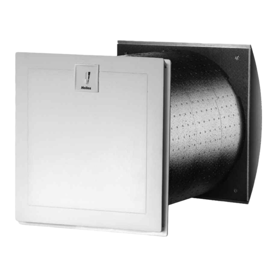 Helios KWL EC 60 Eco Montage- Und Betriebsvorschrift