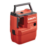 Hilti VC 4LX-22 Original Bedienungsanleitung