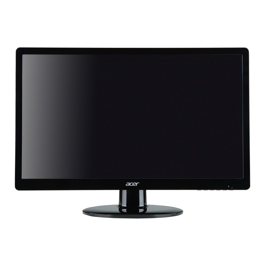 Acer S200HL Schnellstartanleitung