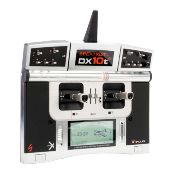 Spektrum DX10t Bedienungsanleitung
