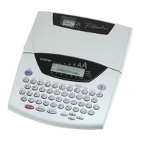 Brother P-touch 2400 Benutzerhandbuch