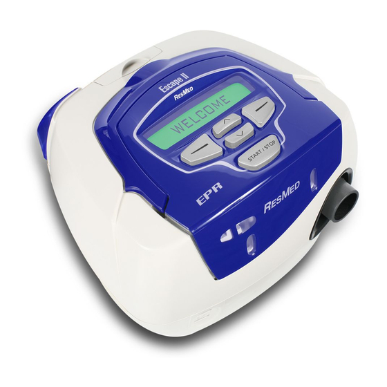 ResMed S8 Escape II Gebrauchsanweisung